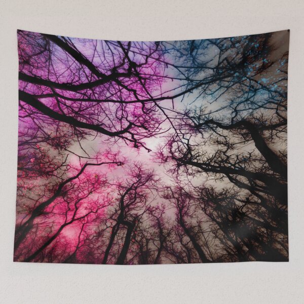 Item preview, In the mid of the Forrest - colorful sky designed and sold by Mariogs.