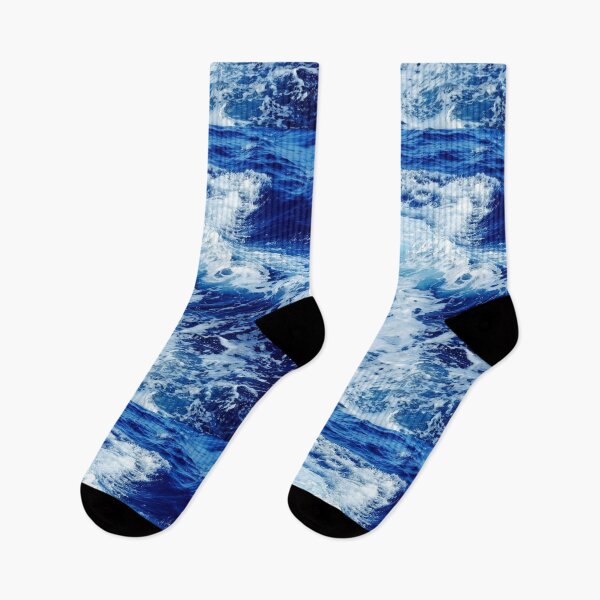 Item preview, Blue Ocean Waves  designed and sold by ShopManea.