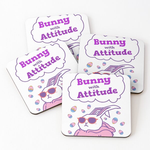 Item preview, Bunny with Attitude| Easter Bunny designed and sold by ChooseWonderful.
