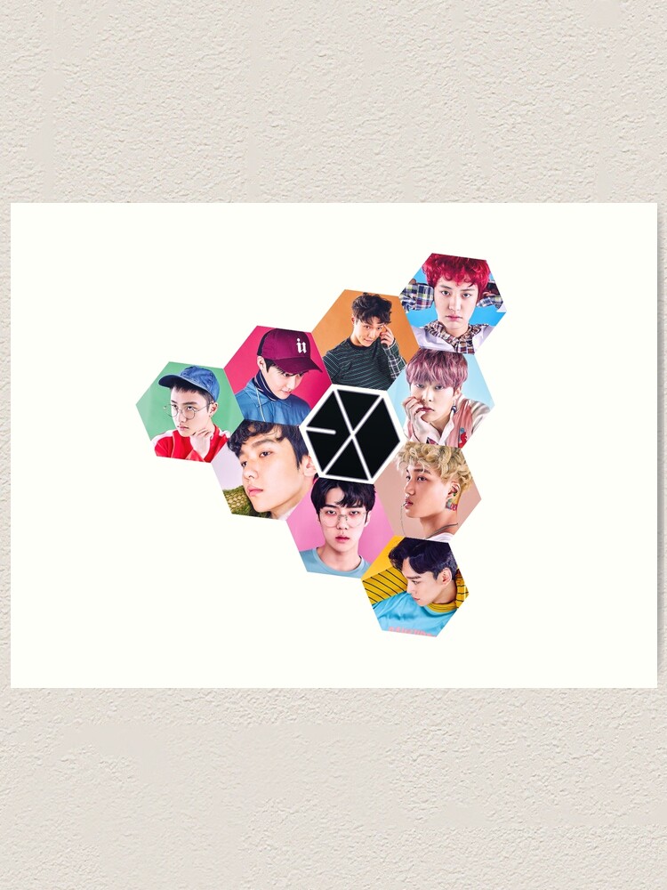 exo art print for sale by euphoriclover redbubble