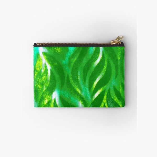 Item preview, Leaf patterns of deep dark green with yellow hints. designed and sold by calmingchaos.