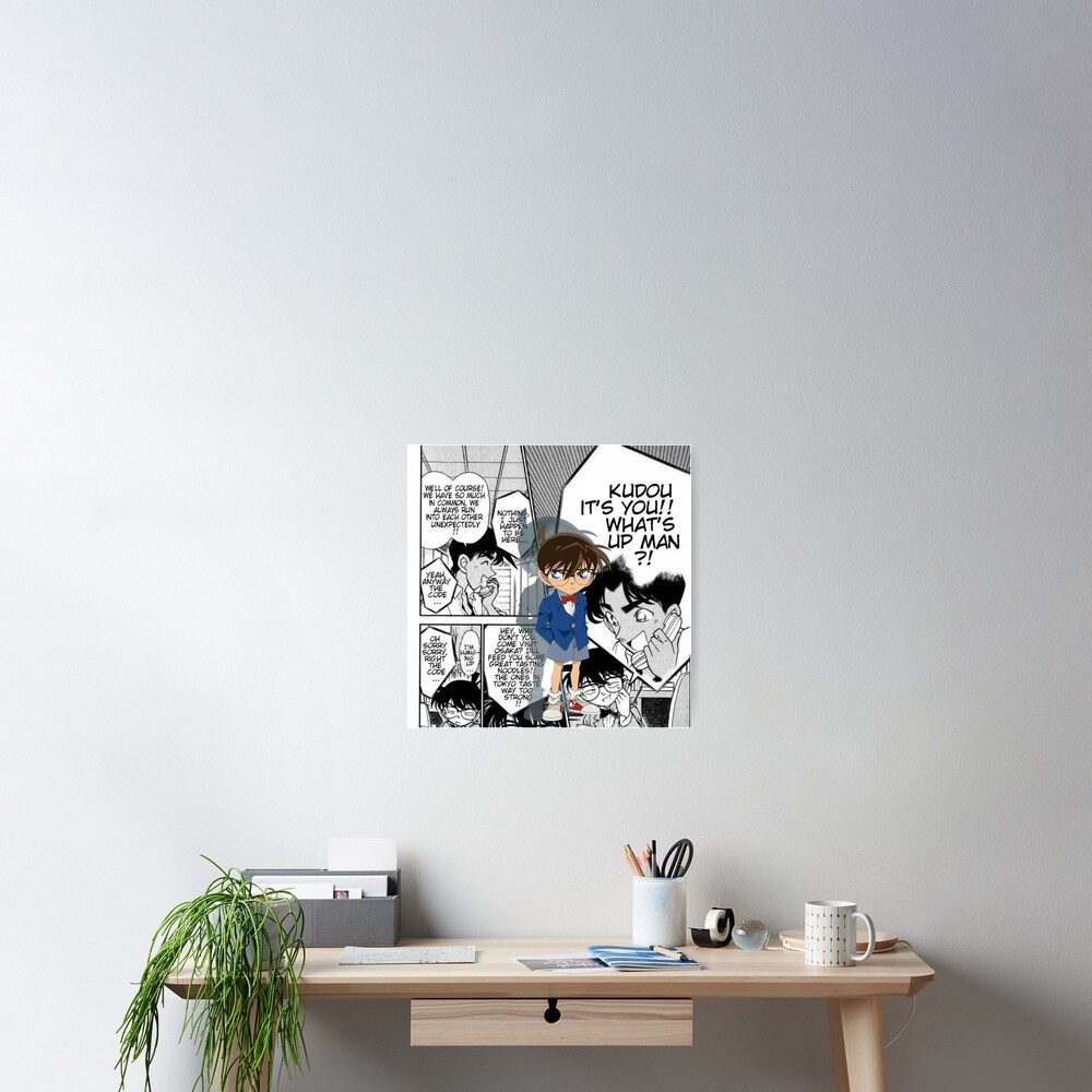 Detective Conan Manga 1 Art Board Print for Sale by creativesbysheu