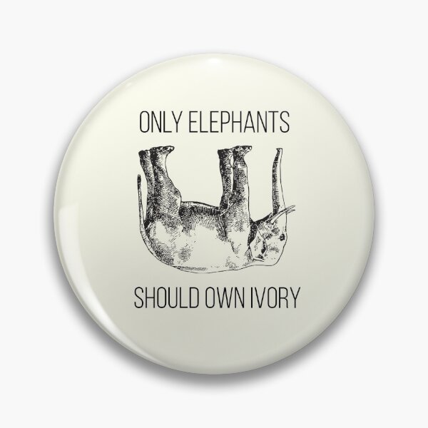 Item preview, Sólo los elefantes deberían poseer marfil. ¡Sólo los elefantes deberían llevar marfil! designed and sold by ElephantClub.
