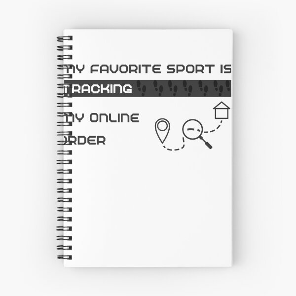 Item preview, Copy of My Favorite Sport Is Tracking My Online Orders design designed and sold by BeenTees.