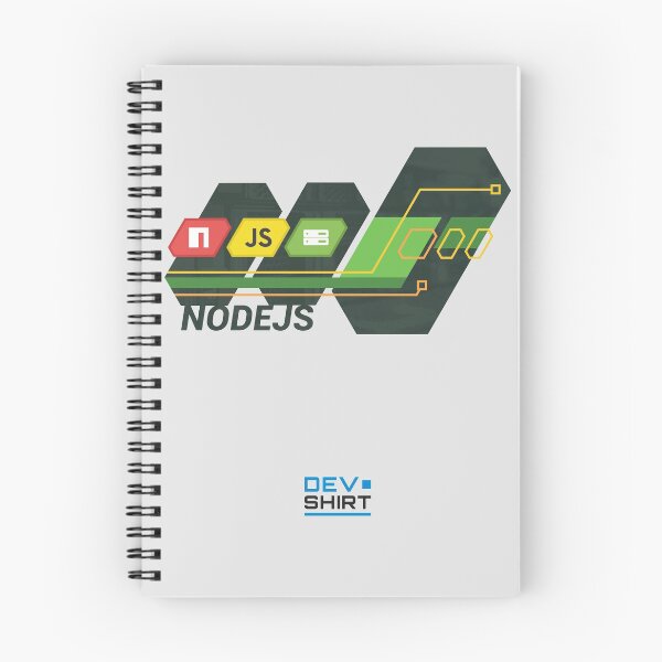 Item preview, NodeJs Backend #1 (light) designed and sold by Devshirt.