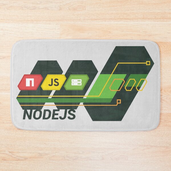 Item preview, NodeJs Backend #1 (light) designed and sold by Devshirt.
