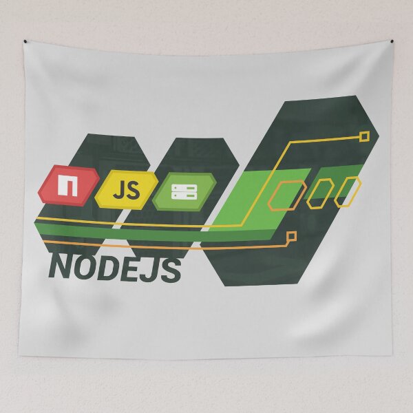 Item preview, NodeJs Backend #1 (light) designed and sold by Devshirt.