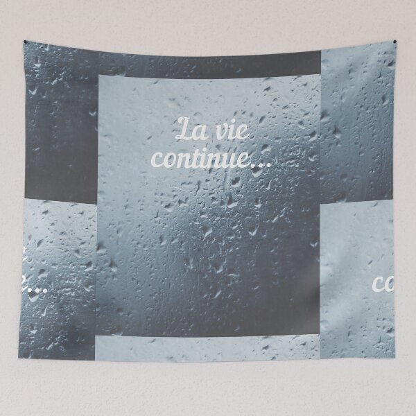 Item preview, French sayings words gloomy weather theme gifts designed and sold by RebelliousRosee.