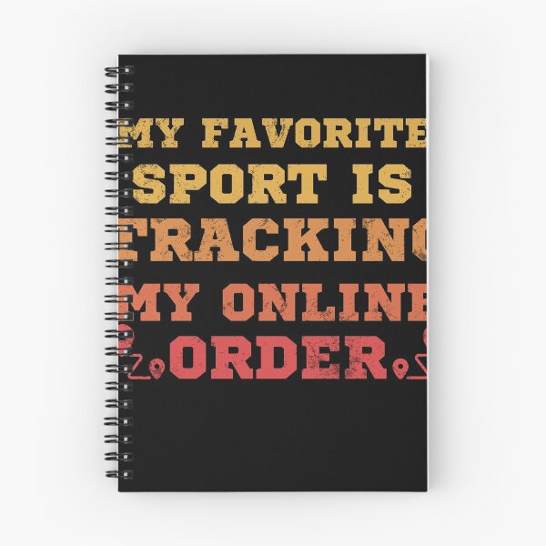 Item preview, My Favorite Sport Is Tracking My Online Orders design designed and sold by BeenTees.