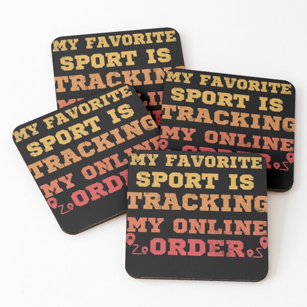 Item preview, My Favorite Sport Is Tracking My Online Orders design designed and sold by BeenTees.