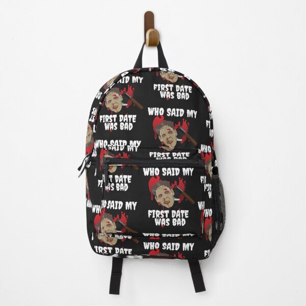 Item preview, FIRST DATE, WHO SAID MY FIRST DATE WAS BAD, ,FUNNY HORROR designed and sold by R B Chrystal.