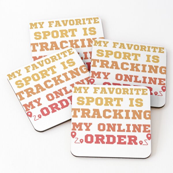 Item preview,  My Favorite Sport Is Tracking My Online Orders design designed and sold by BeenTees.