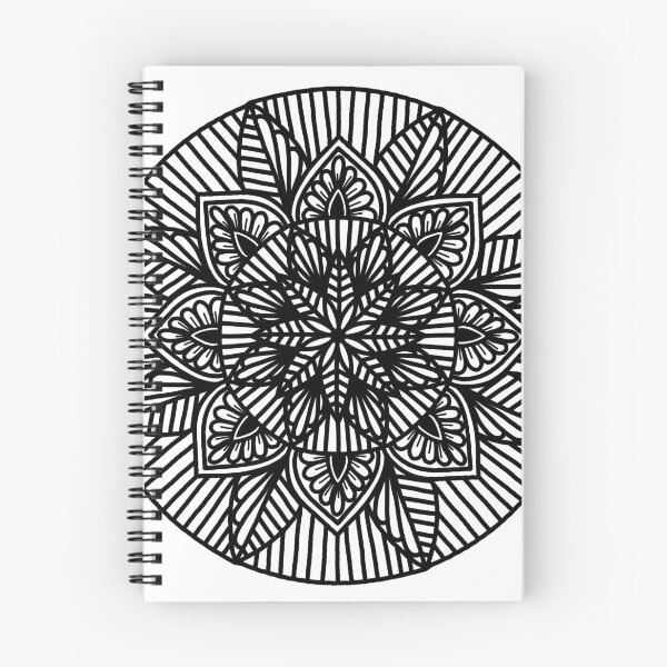 Item preview, dark mini mandala flower designed and sold by annimandala08.