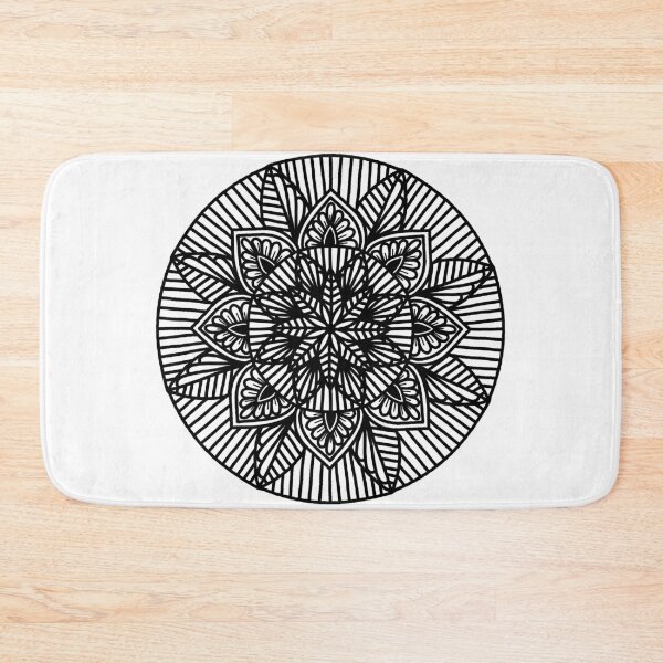Item preview, dark mini mandala flower designed and sold by annimandala08.