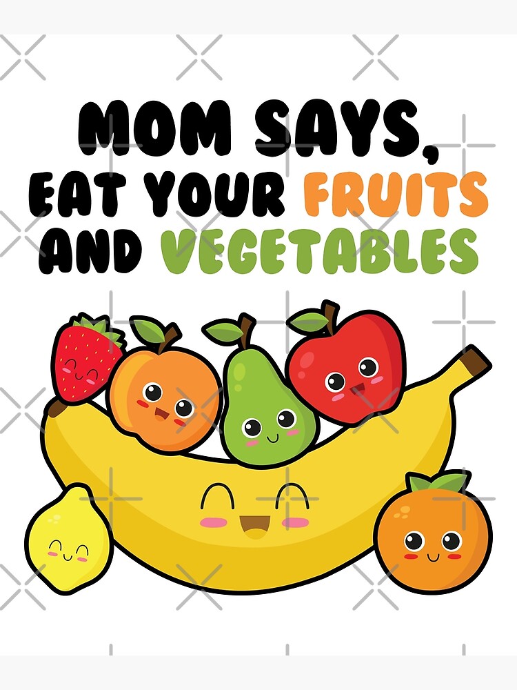 Eat Your Veggies Mom Card Eat Your Veggies Mom Card