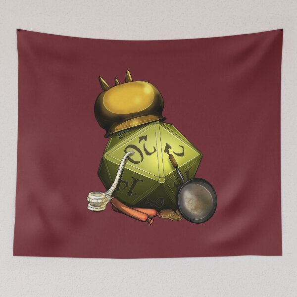 Item preview, D20 Halfling designed and sold by SideQuest - Scribbled Chaos!.