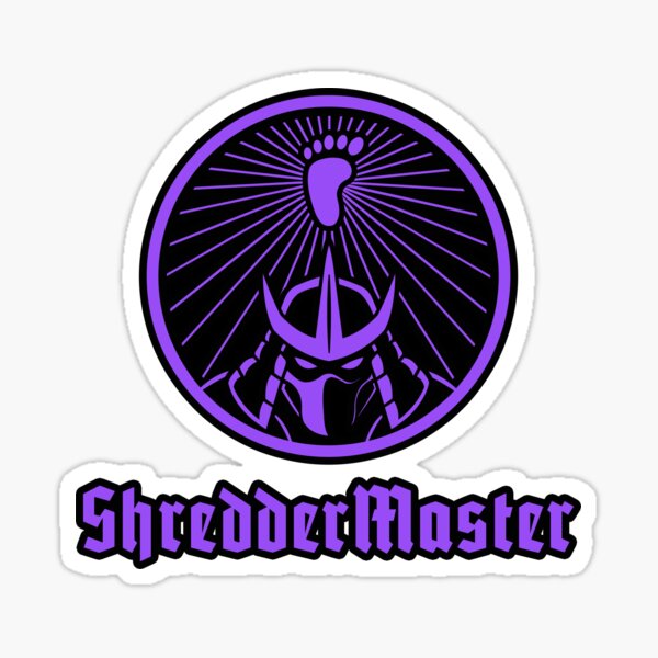 ShredderMaster Sticker