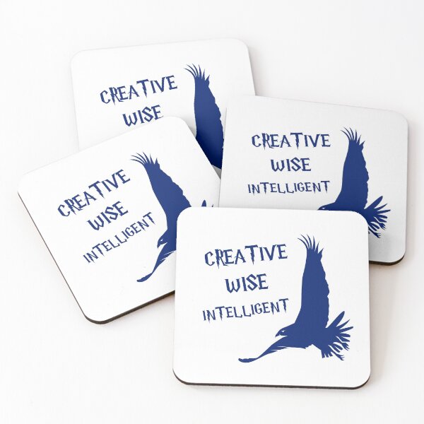 Item preview, Wise blue eagle designed and sold by Batartiste.