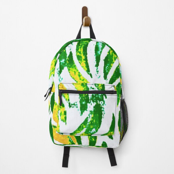 Item preview, Leaf patterns of dark green with yellow and orange hints designed and sold by calmingchaos.