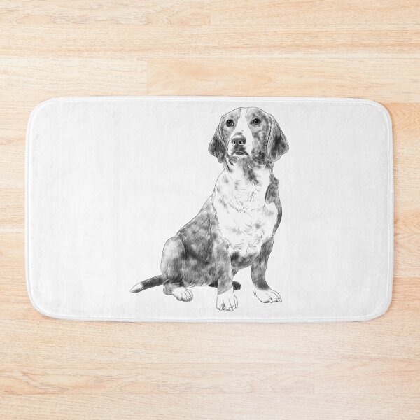 Item preview, Sitting Westphalian Dachsbracke Dog  designed and sold by alwe-designs.