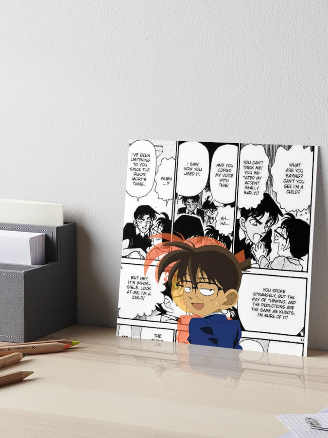 Detective Conan Manga 1 Art Board Print for Sale by creativesbysheu