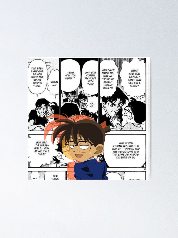Detective Conan Manga 5 Poster for Sale by creativesbysheu