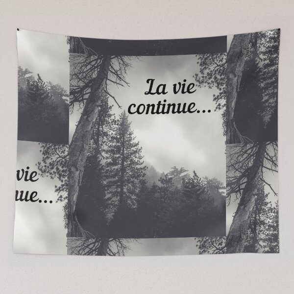 Aperçu de l'œuvre dictons français mots cadeaux de thème de temps sombre créée et vendue par RebelliousRosee.