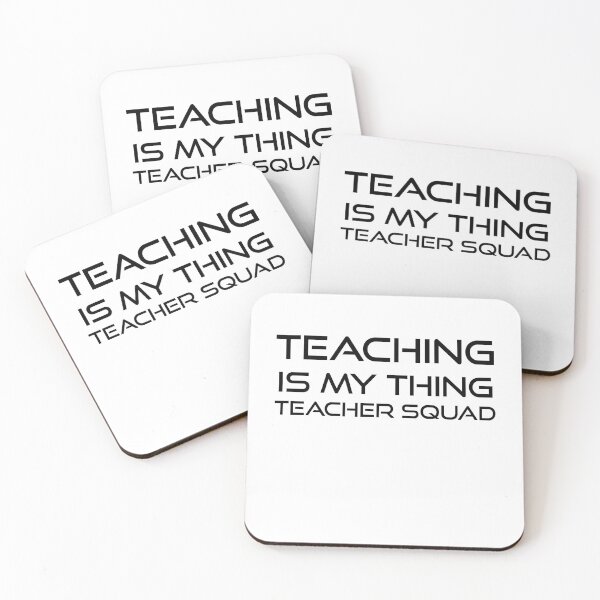 Item preview, Teaching Is My Thing Teacher Squad designed and sold by FoxShop.
