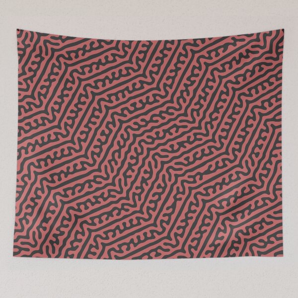 Item preview, Zigzag Turing Pattern (Rose Gold) designed and sold by John Uttley.