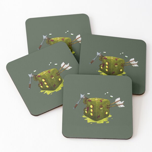 Item preview, D6 Zombie designed and sold by SideQuest - Scribbled Chaos!.