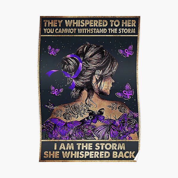 Der Teufel Flüsterte Du Kannst Dem Sturm Nicht Standhalten "Mädchen, das sie zu ihr geflüstert haben Sie können dem Sturm nicht