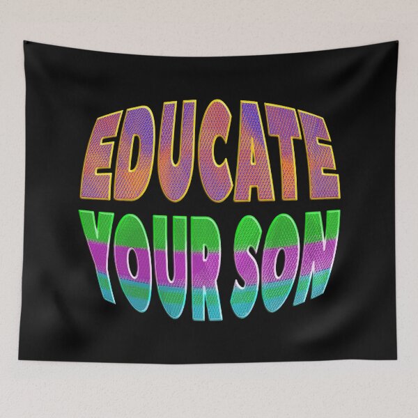 Item preview,  EDUCATE YOUR SON - EQUALITY BETWEEN MEN AND WOMEN. designed and sold by Ralek.
