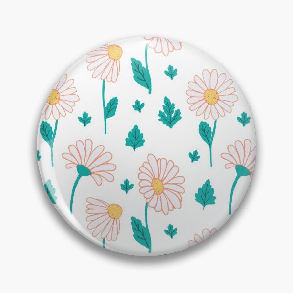 Item preview, Chamomile Seamless Repeat Pattern with White Background designed and sold by suwarnaadi.