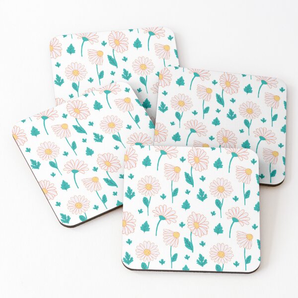 Item preview, Chamomile Seamless Repeat Pattern with White Background designed and sold by suwarnaadi.