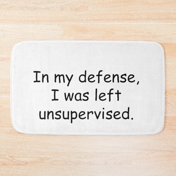 Item preview, In my defence I was left  funny  humour designed and sold by Creativeart1974.