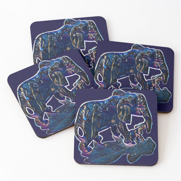 Item preview, elephant mum and baby  designed and sold by Stephanie Akerman.