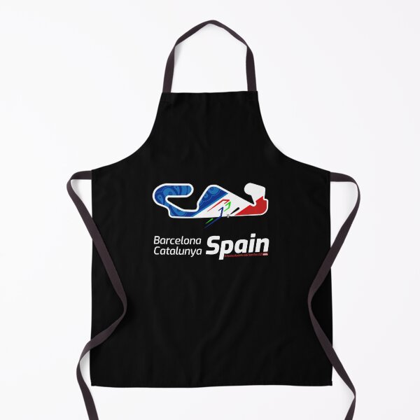 Item preview, Barcelona - Catalunya - Spain Race Track Circuit 2021 on Black - Real Biker designed and sold by etoide.