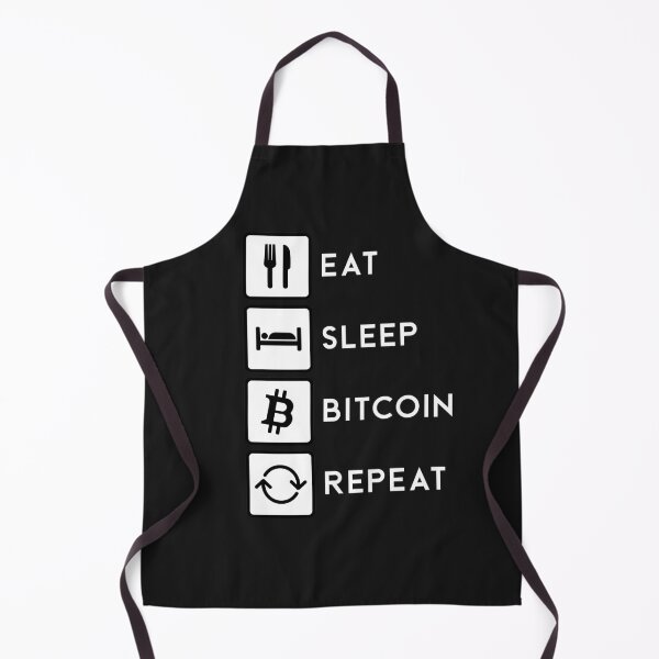 Item preview, Eat, Sleep, Bitcoin, Repeat designed and sold by TheVibeMerchant.