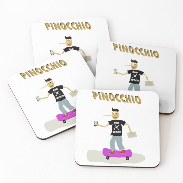 Item preview, Pinocchio teenager with skateboard designed and sold by Logan81.