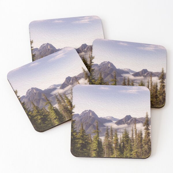 Item preview, Rocky Mountains and Evergreen Trees designed and sold by ACC .
