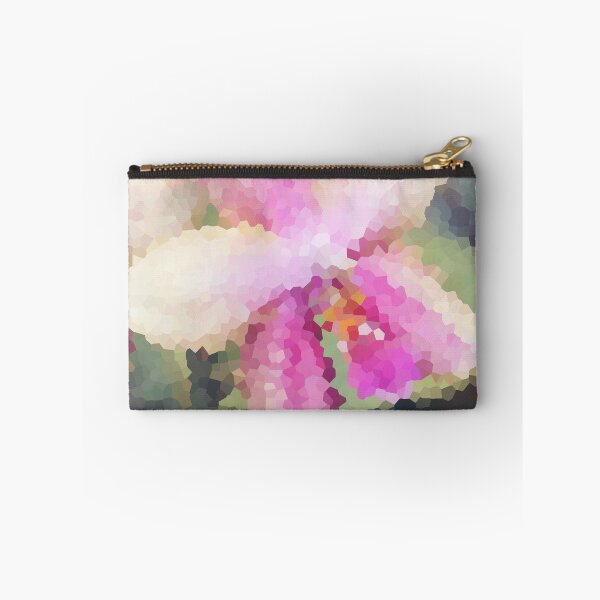 Item preview, Pink orhcid photo art - floral mosaic designed and sold by Designbyfia.