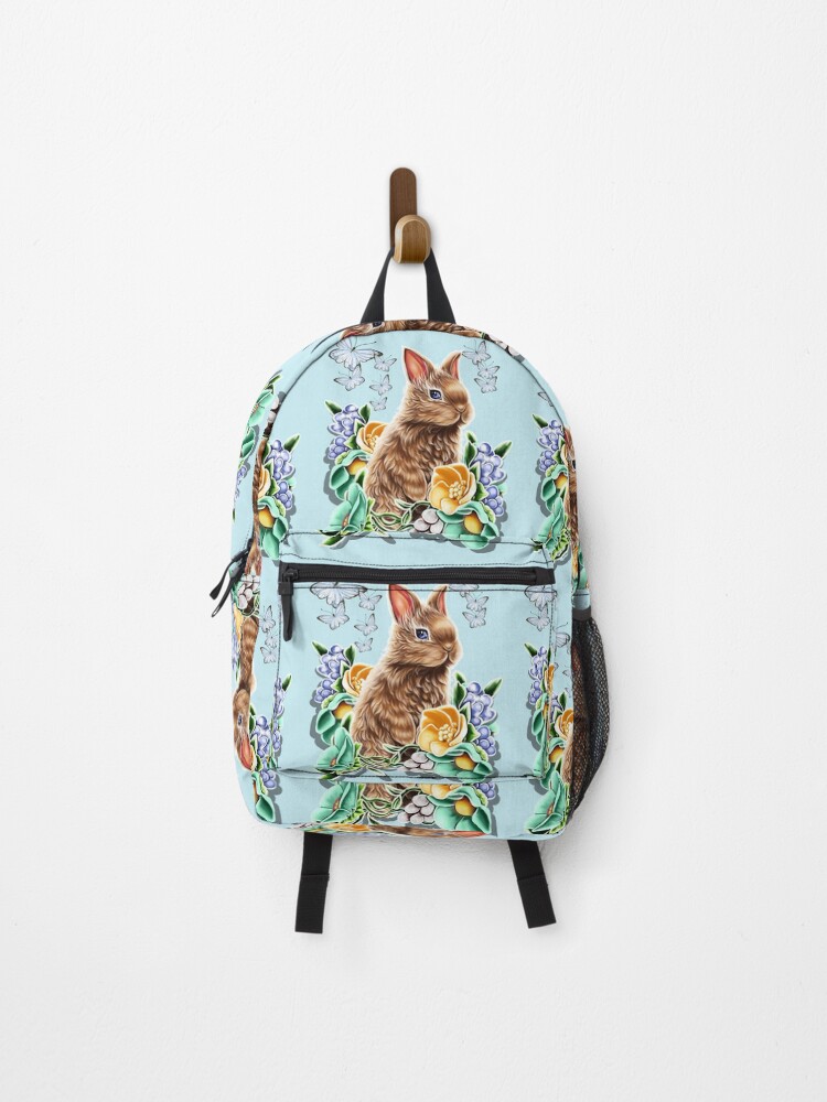 Thumbnail 1 of 3, Backpack, Such a Cute Rabbit designed and sold by LoneAngel.