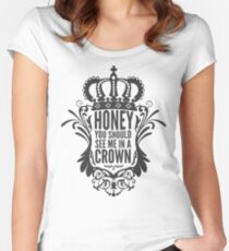 In A Crown - Deluxe Edition Women's Fitted Scoop T-Shirt