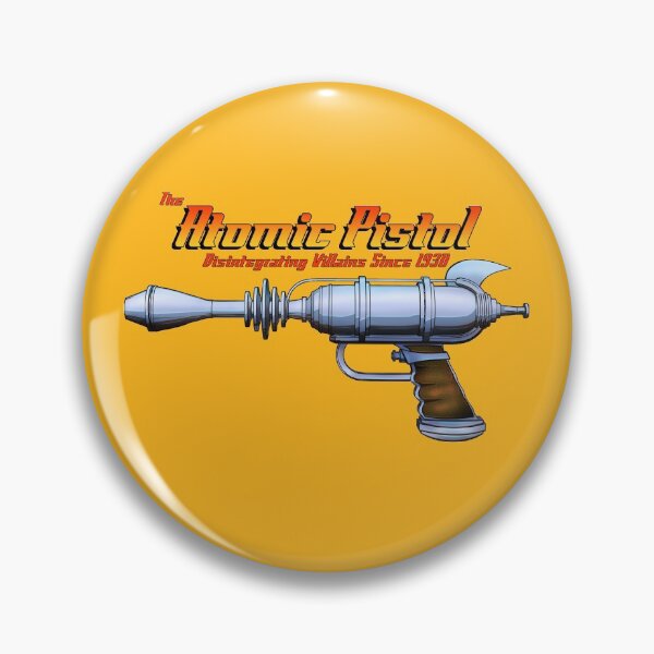 Artikelvorschau, Retro Atomic Pistol entworfen und verkauft von SideQuest - Scribbled Chaos!.
