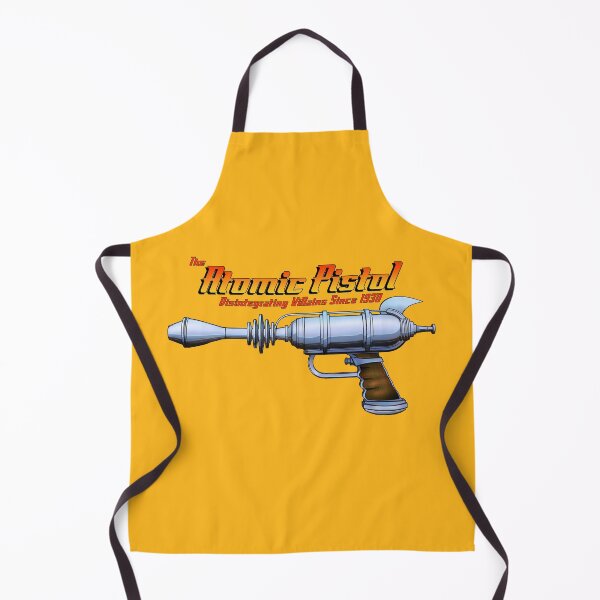 Item preview, Retro Atomic Pistol designed and sold by SideQuest - Scribbled Chaos!.