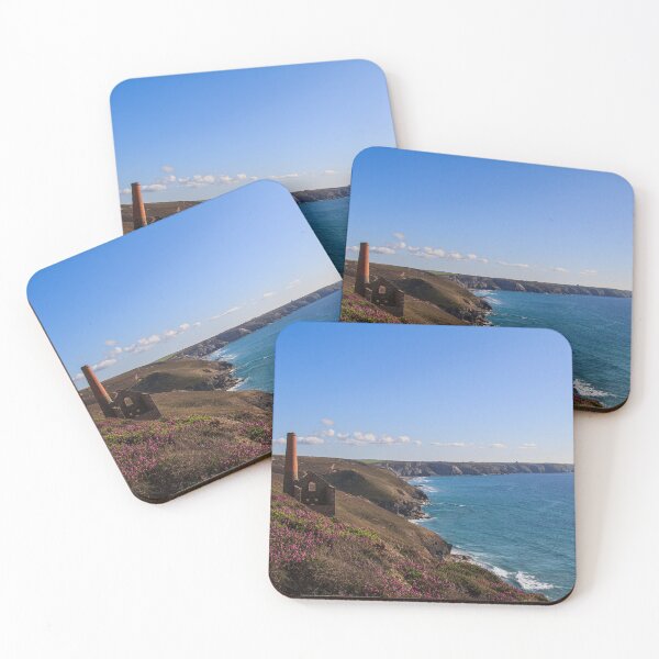 Item preview, Photographic Print of Wheal Coates Engine house on the Cornish Coast at St Agnes designed and sold by  Roscorla Photography.