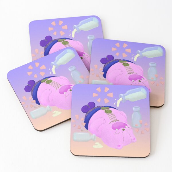 Item preview, Aquarius Horoscope Cat Mermaid Milk Drunk designed and sold by ukulumin.