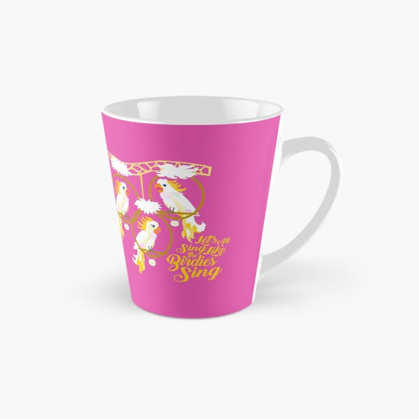 Item preview, Tiki Room Birdies Sing in Pink designed and sold by RadicalRad.
