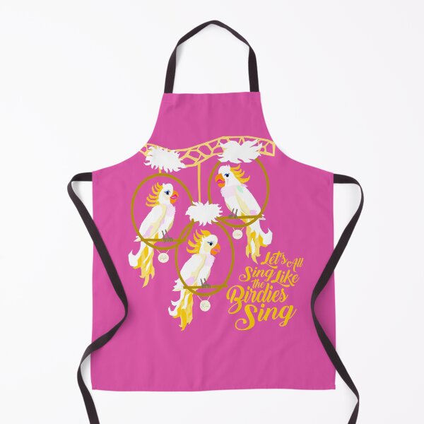 Item preview, Tiki Room Birdies Sing in Pink designed and sold by RadicalRad.