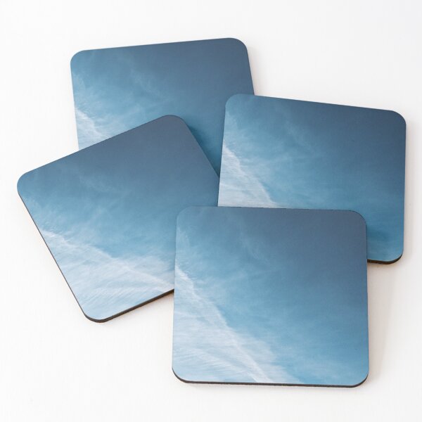 Item preview, Aesthetic Blue White Azure Vast Sky Clouds designed and sold by HappyMarlen.
